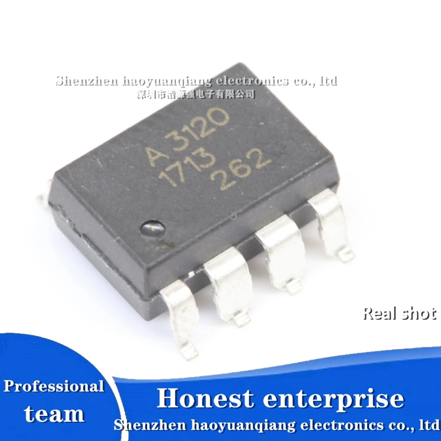 1 шт. HCPL-3120-500E шелковой ширмы A3120 SMD-8 возбуждающи photocoupler | Электроника