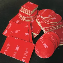 Форма высечки круглая/прямоугольная 3M VHB 5608 двухсторонняя акриловая пена клейкая лента сверхмощная Монтажная лента на выбор широкая