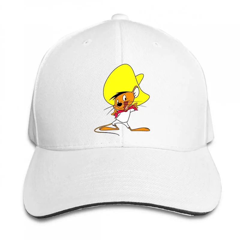 Speedy gonzales бейсбольная кепка с галстуком-бабочкой для мужчин и женщин, Кепка для водителя грузовика, модная Регулируемая Кепка - Цвет: 2-White