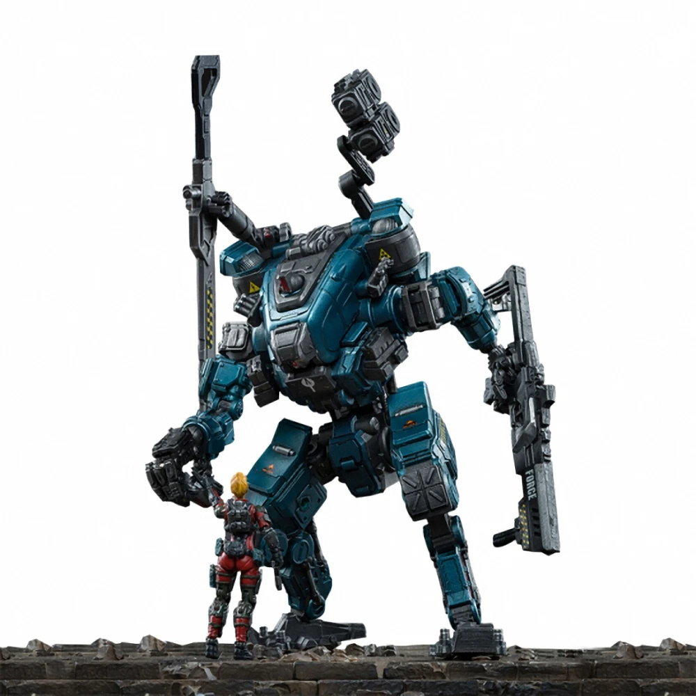 JOYTOY 1:25 фигурка робота военный Бог войны 86 Серебряная модель куклы Mecha high