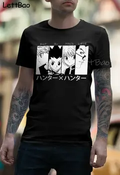

Hunter X Hunter Gon Killua HXH Anime Manga Unisex T-Shirt Aesthetic T-shirt Japanese Ulzzang Grunge Tee Men Harajuku T Shirt