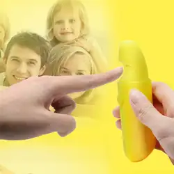 Милый электрический триммер для ногтей в форме банана уход за детскими ногтями безопасный полировщик для ногтей для детей новорожденный