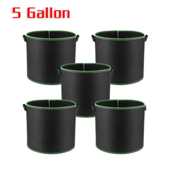 

Breathable Planting Bags Non-Woven Fabric Planting Pots Grow Bags Planter