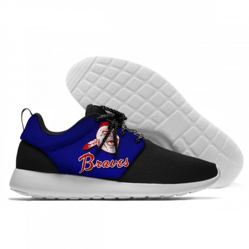 

Summer 2019 Sport Shoes Men Sneaker Women Comfortable Unisex Atlanta Braves Shoes Casual Sneakers