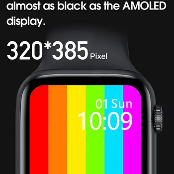 

W16 ECG Smart Watch 2020 320*385 HD Screen Body Temperature IP68 Waterproof Smartwatch Men Batter Than IWO 12 Pro W26