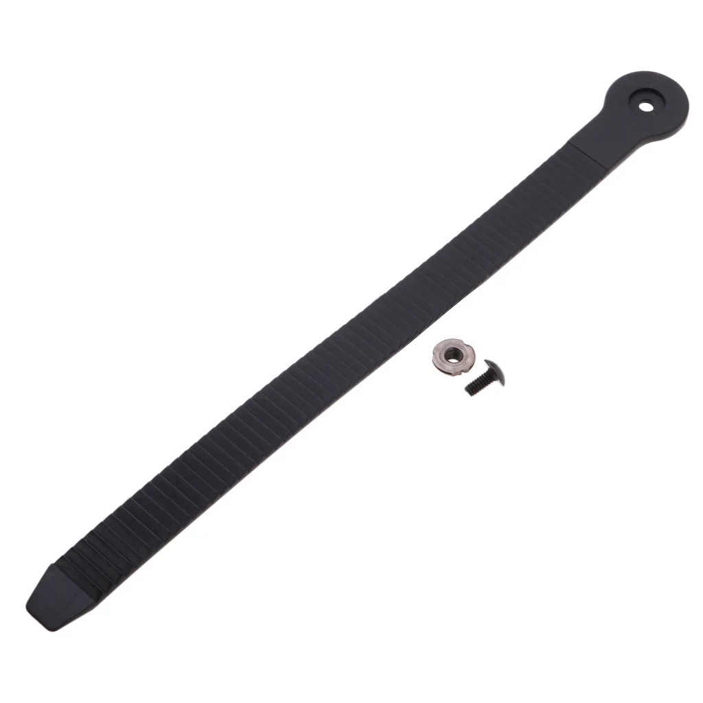 Premium Inline Roller Skating Shoes Energy Strap with Screws Nuts Skates Buckles Replacements Sports Parts Accessories Black