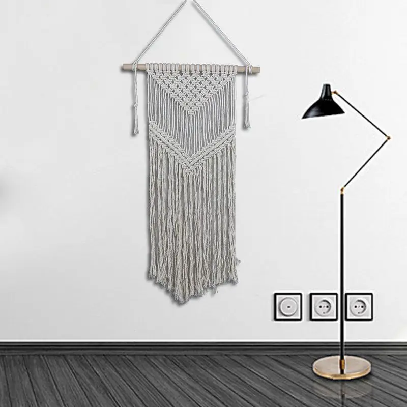 Макраме Wall Art ручной работы хлопок настенный гобелен