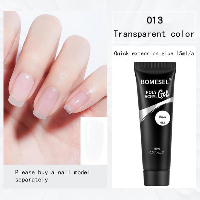 Nail Gel Crystal Extension Gel Nail Polish All For Manicure UV Nail Gel Nail Art Quick Building Nail Polish TSLM2