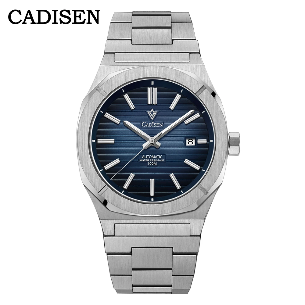 2021 New CADISEN German design Mechanical Wristwatch men Luxury Automatic watch for men Stainless steel 10 Bar Waterproof Clock 