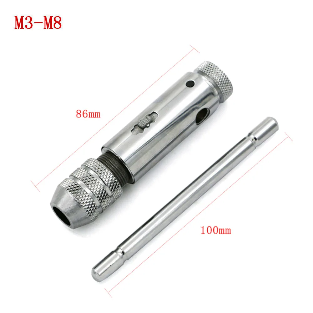 M3-M8 Быстрая Мини ручная работа для набор экстракторов для извлечения болтов регулируемая с резьбой кран параллельный зажимной инструмент трещотка Ключ t-ручка