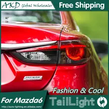 Задний фонарь для автомобиля Mazda 6- мазда 6 Atenza задние фонари светодиодные противотуманные фары DRL дневные ходовые огни тюнинг автомобильные аксессуары