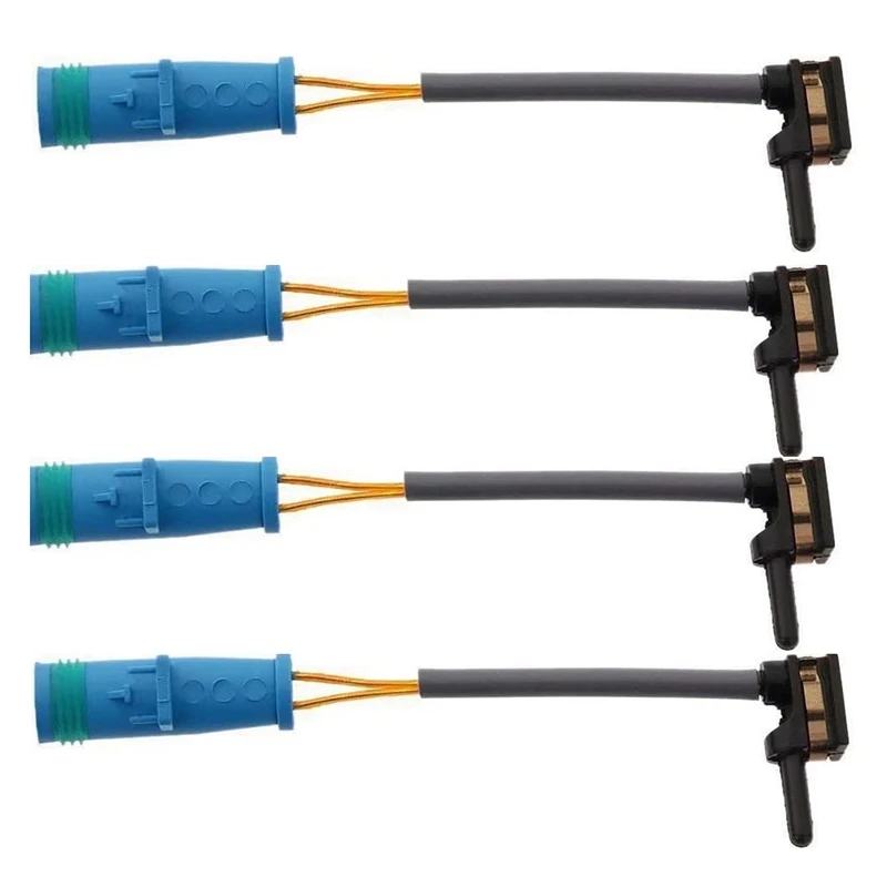 Brake Pad Sensor 4Pcs Front Brake Pad Wear Sensor 1695401617 Fits for Mercedes C300 C400 CLA250 Brake Sensor