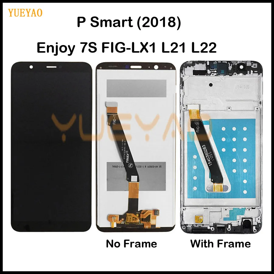 ЖК-дисплей для Huawei P Smart 2018 LCD FIG-LX1/LA1/LX2 сенсорный экран сменный Smart/Enjoy 7S дисплей |