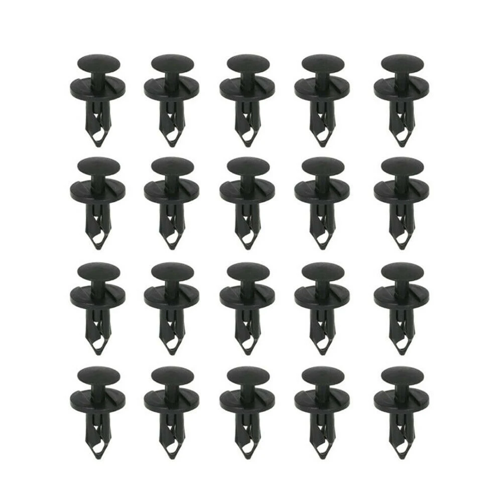 

Universal 6size Car Fastener Clip Auto Vehicle Retainer Rivet Door Panel Fender Liner Bumper Plastic Mixed Car Clips Accessories