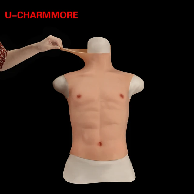 U-CHARMMORE Artificial Simulation breast forms Abdominal muscle