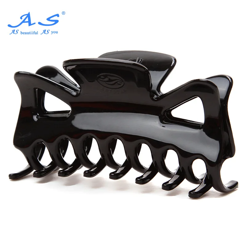 

Top Grade as Hair Accessories Women's Headband Candy-Colored Large Size Medium Barrettes Grip Up-do Acrylic Barrettes Wholesale