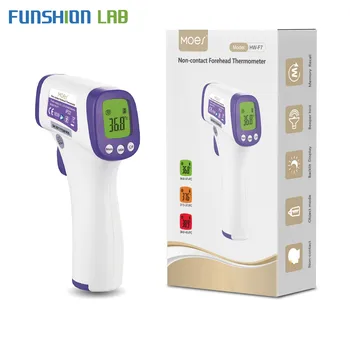 

Forehead Thermometer,Non-Contact Infrared Forehead Digital Thermometer Fever Alarm and Memory Function for Adults Baby Kids