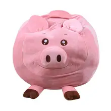 Сумка для хранения игрушек мультяшная коробка животные упаковка детские игрушки куклы Органайзер плюшевая игрушка для детей