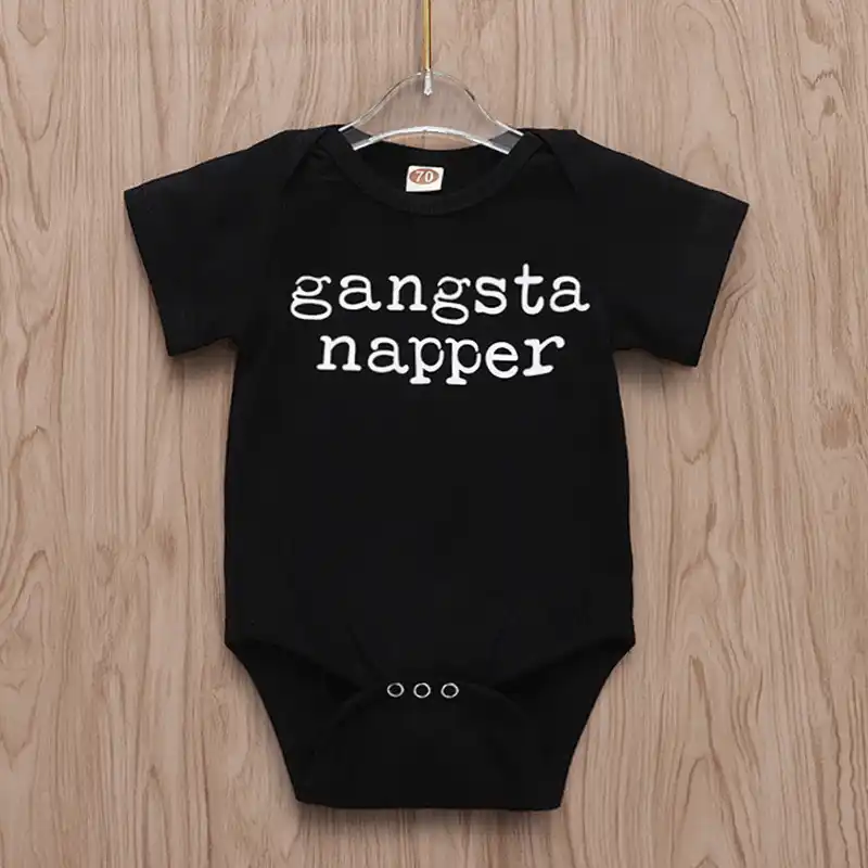 baby boy black onesie