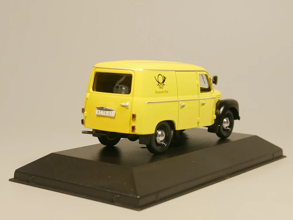 Модель автомобиля под давлением ИФА фрамо V901 Deutsche post 1:43 1954|Наземный транспорт| |