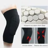 1PC Honeycomb Knee Pads Basketball Sport Kneepad Volleyball Knee Protector Brace Support Football Compression Leg Sleeves ► Photo 3/6