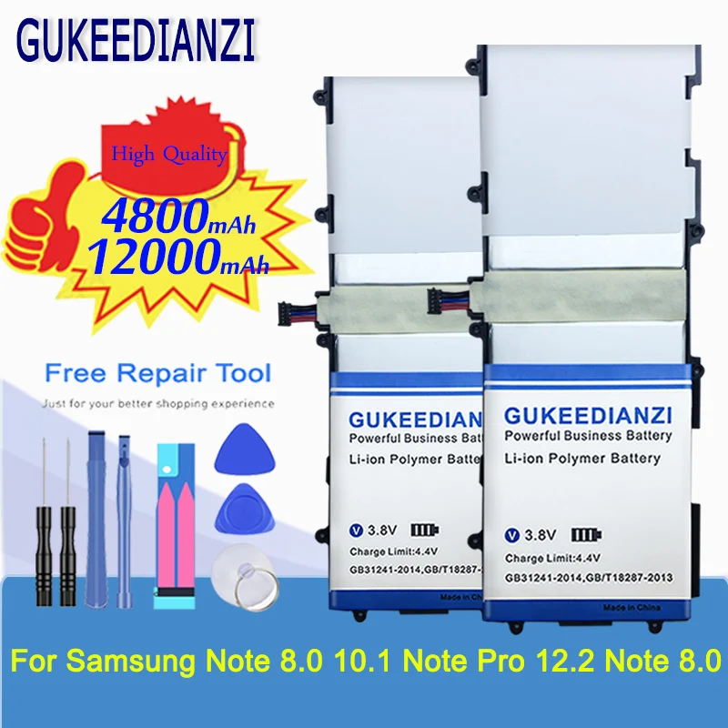Аккумулятор SP3676B1A(1S2P) для планшетов Samsung Note 10 1 GT N8000 N8010 P7500 P7510 Tab 2 P5100 P5110 8 0/10 1/Pro 12 |
