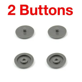 

100% Brand New 20 Pairs Seat Belt Button Buckle Stop - Universal Fit Stopper Kit Gray Durable And Practical