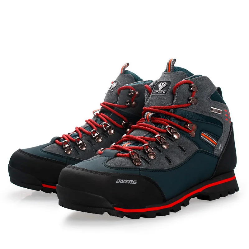 

2019 Winter Plus Fur Military Tactical Boots For Men Leather Outdoors Round Toe Sneakers Mens Warm Casual Climbing Hiking Shoes