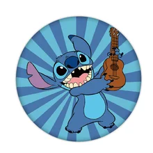 1Pcs Wasserdichte Monster Stich Minne Mickey Ente Icon Rucksack Ornament DIY Schmuckstück Kunststoff Abzeichen Cosplay Prop Für Kinder Geschenk(China)