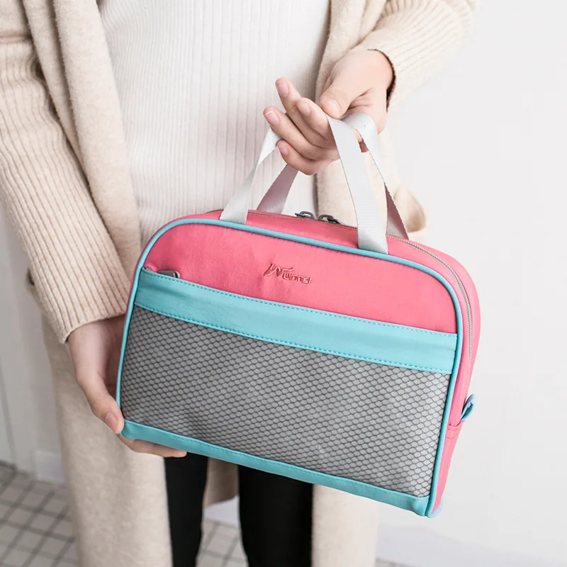 

Portable Waterproof Cosmetic Storage Bag Travel Toiletry Wash Collect Box Organizer Bathroom Pouch Luggage Accessories Supplies