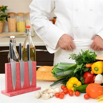 

Vertical Type Magnetic Knife Holders Rack Kitchen Knife Stands Cutter Rack