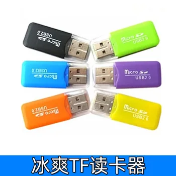 

Cooling Mini Card Reader Cellphone Memory Card Multi-functional TF Card Reader Card Reader Mobile Phone Accessories