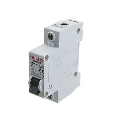 

AC 230/400V Rated Current 32A Single Pole Miniature Circuit Breaker