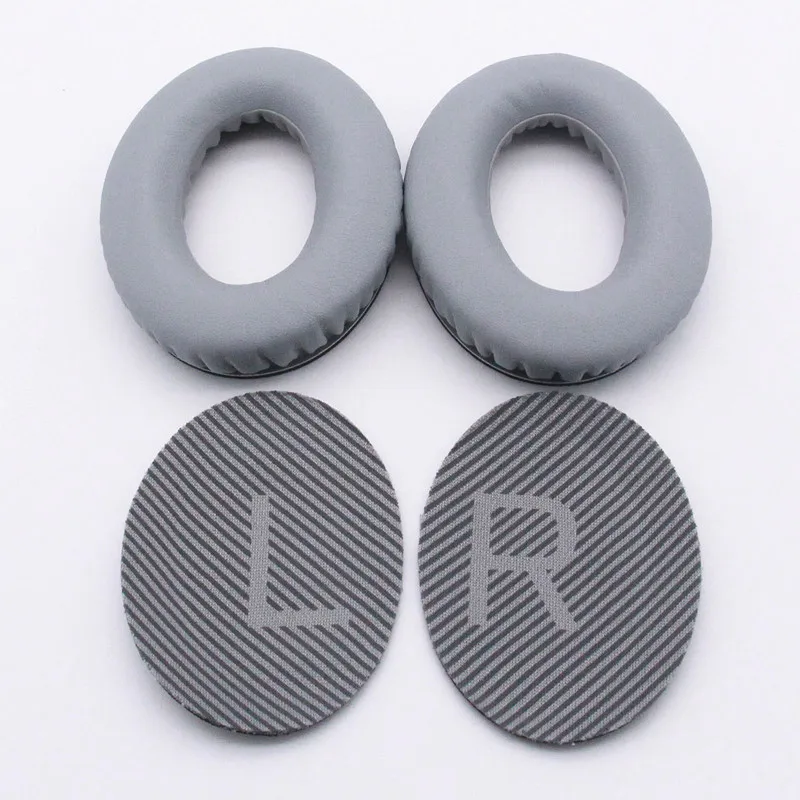 Replacement Ear Pads Earpads for Bose QuietComfort QC 2 15 25 35 Ear Cushion for QC2 QC15 QC25 QC35 SoundTrue SoundLink Around-Ear Headphones (1)