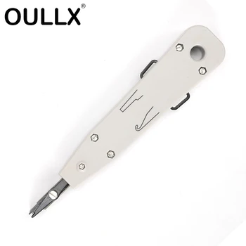 

OULLX Wire Stripping Strippe RJ11 RJ45 Telecom Phone Wire Cable Punch Down Network Tool Kit crimping tool Krone Lsa-plus KD-1