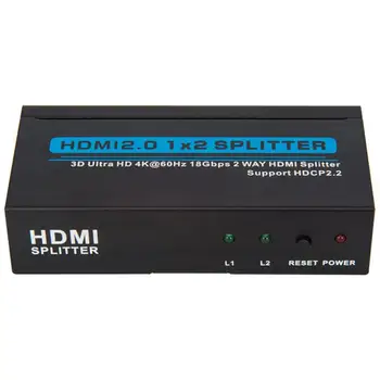 

4K HDMI Splitter Full HD 1080p Video switching HDMI Switcher 1X2 for HDTV DVD PS3 Xbox