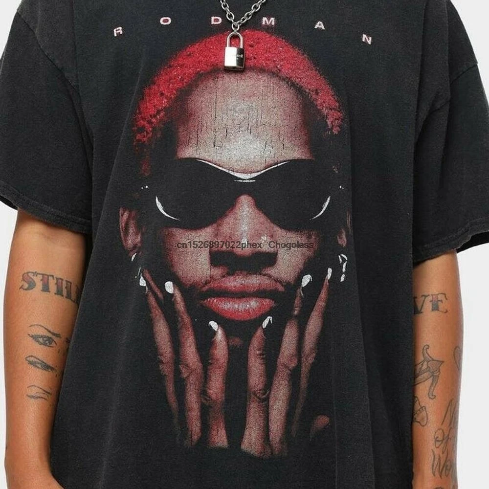 Dennis Rodman t shirt New Dennis Rodman New York Sunshine Black