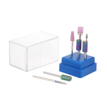 7 шт. сверла для ногтей Набор для педикюра Маникюр Педикюр инструмент для дизайна ногтей для лака для ногтей карбид вольфрама алмаз