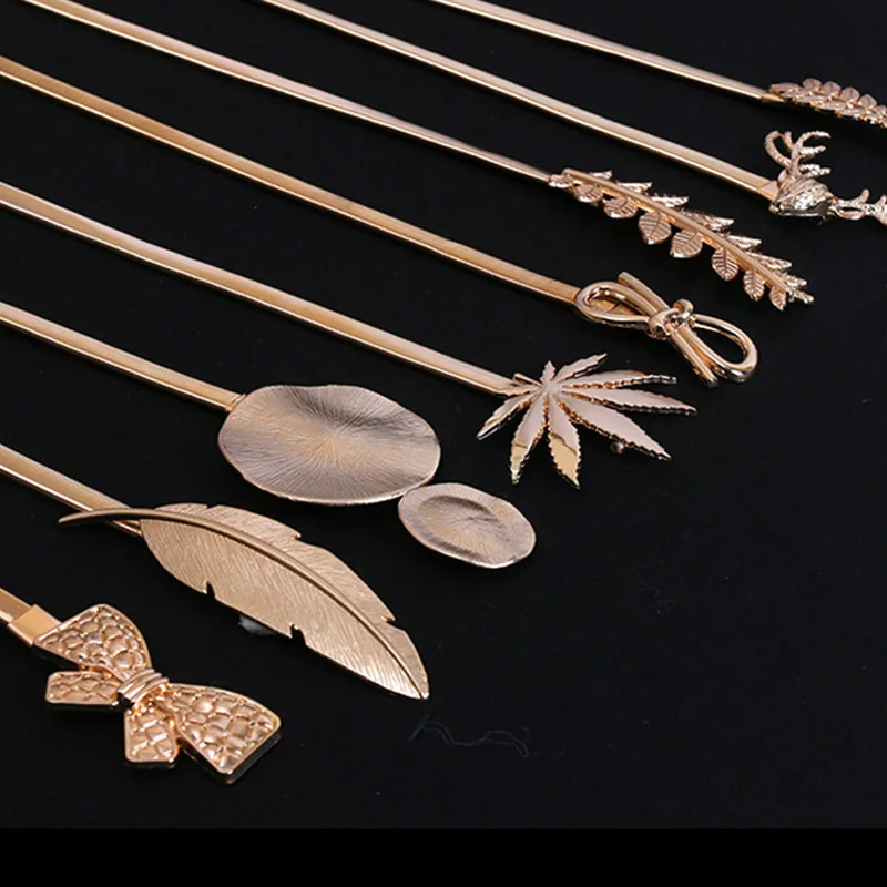 ⚡️Metal Curtain Clip Tieback Buckle Clips Curtain Holders Golden Silver Color Leaves Bow Elk Buckle Tie Back Curtain Accessories