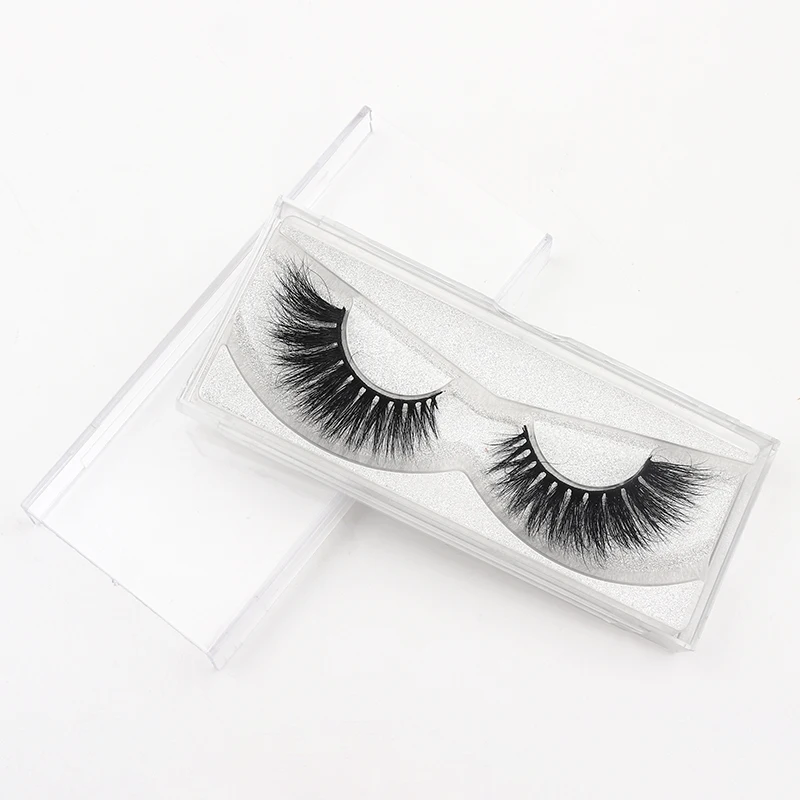 

A Pair Of Natural Mink False Eyelashes Natural Black Long Sparse Cross False Eyelashes Natural Eye Makeup Tools False Eye Lashes