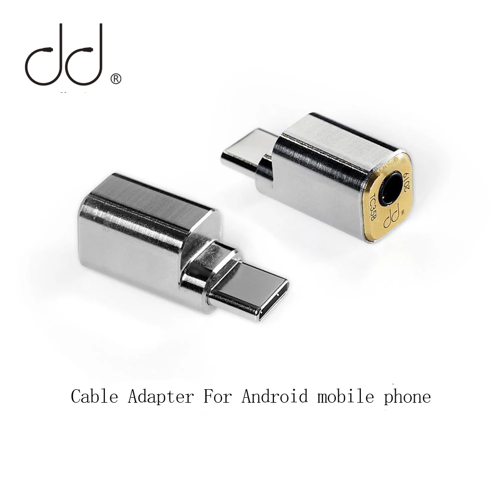 DD TC35B USB type C to Jack 3 5 Cable Adapter For Android mobile phone Huawei Xiaomi SAMSUNG etc USB C adapter for headphones