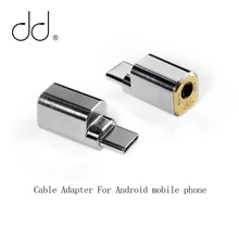 DD TC35B USB type C to Jack 3 5 Cable Adapter For Android mobile phone Huawei Xiaomi SAMSUNG etc USB C adapter for headphones