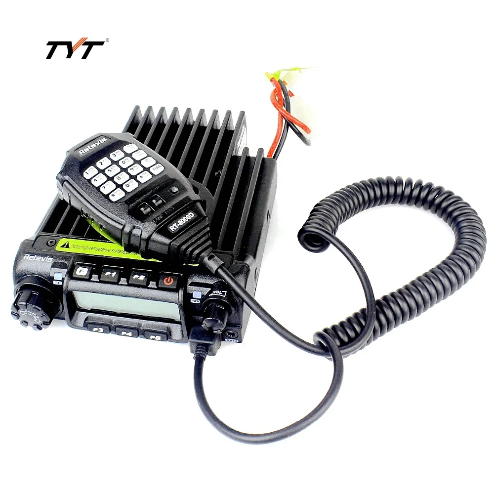 Мобильное радио TYT TH 9000D UHF 400 ~ 490 МГц 60 Вт Макс. Мощность передачи 200CH с 8 блоками