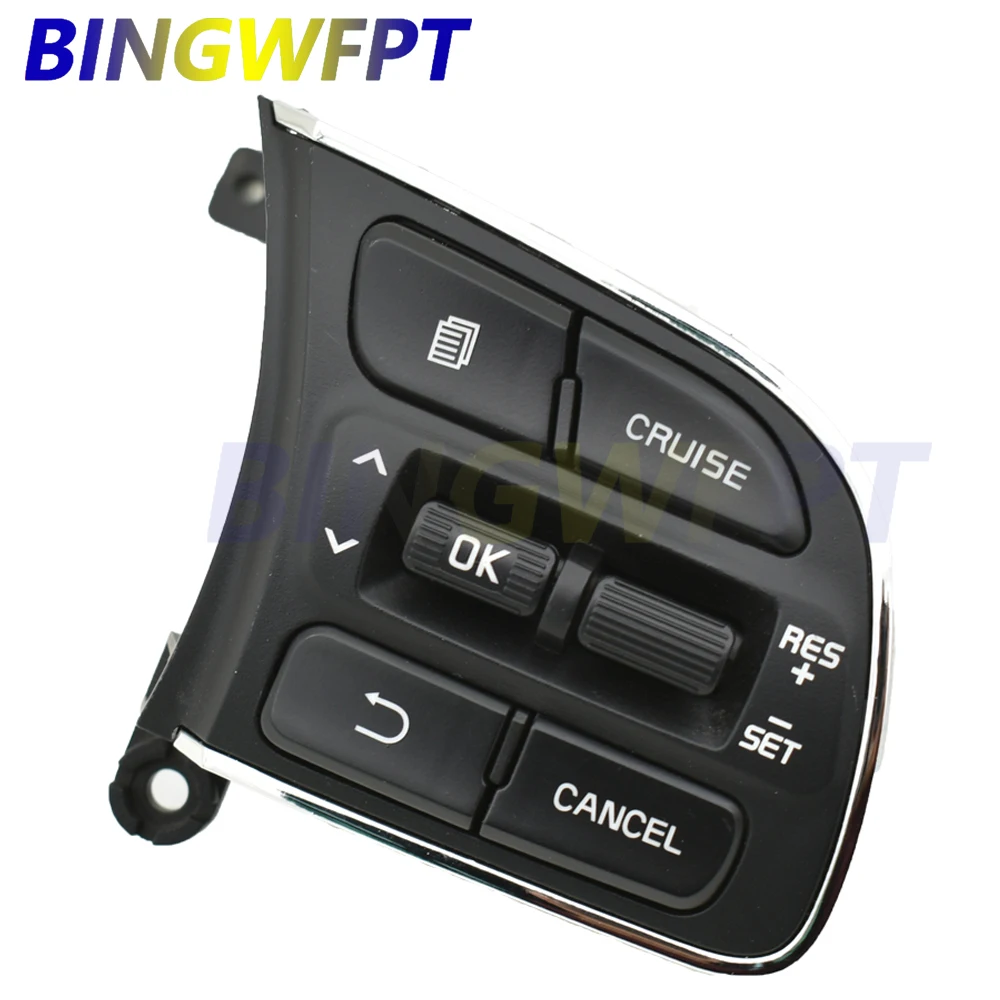 

Кнопки на рулевое колесо для Kia K5 2016-2019, кнопочный переключатель круиз-контроля для стайлинга автомобиля