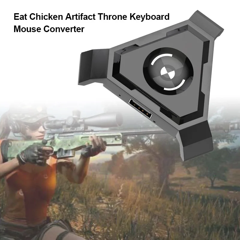 

Bluetooth Keyboard Mouse Conterver Mobile Gamepad Controller Keyboard Mouse Converter For Android Phone to PC for Gaming PUBG
