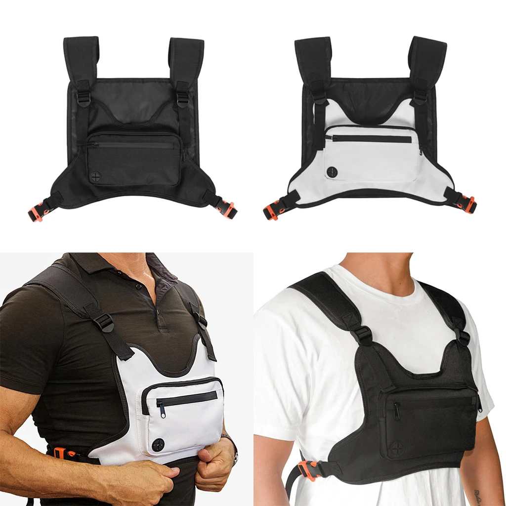 

Tactical Vest Pouch Pack Bag Chest Recon Bag Utility Gadget Pouch Climbing Accessories