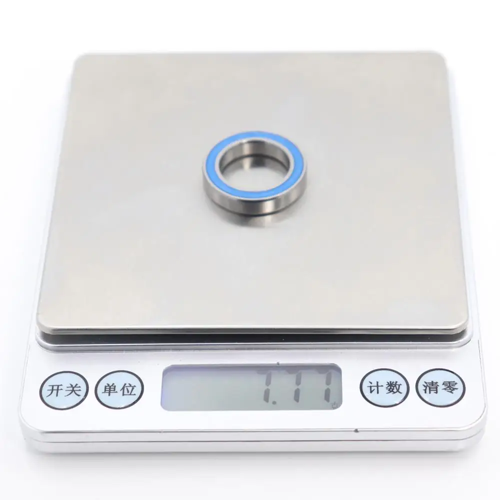 Miniature Ball Bearings 6803RS Bearing 10 PCS 17*26*5 mm ABEC-7 Hobby Electric RC Car Truck 6803 RS 2RS Ball Bearings 6803-2RS Blue Sealed miniature ball bearings