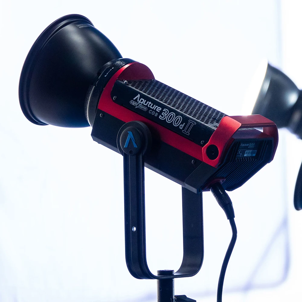 Aputure LED 비디오 카메라 조명, COB 조명, 5500K 일광 스튜디오 조명, 사진 조명, 사진 조명, LS C300D II 300d 300W