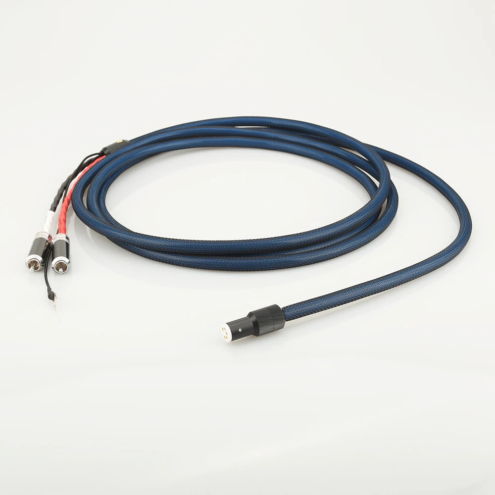 Viborg LC800 wire 5 pin xlr connector LP105G with rca audio speaker plug Tonearm (Phono) Cable | Электроника