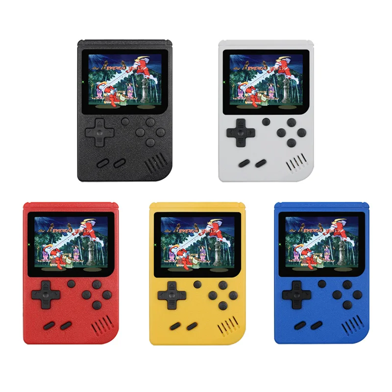 

Retro Portable Mini Handheld Game Console 8-Bit 3.0 Inch Color LCD Kids Color Game Player Built-in 400 games